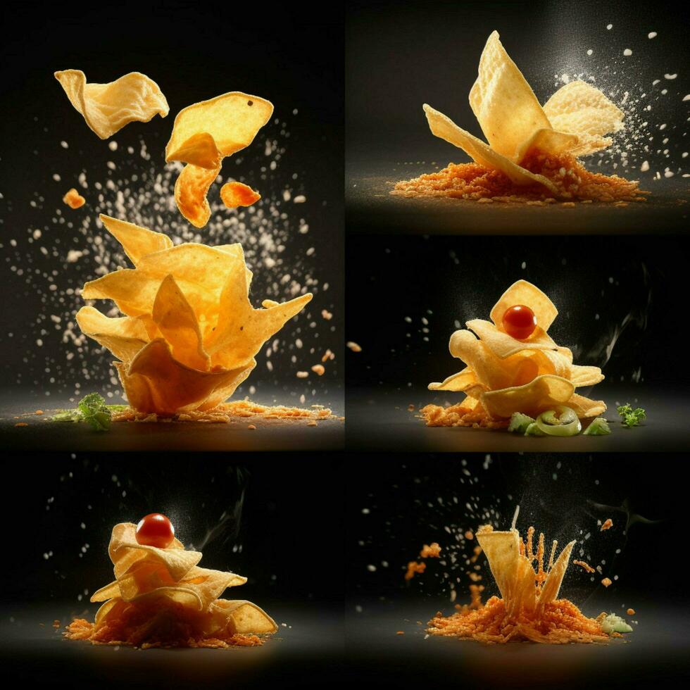 product shots of a fast shutter speed food photograph photo