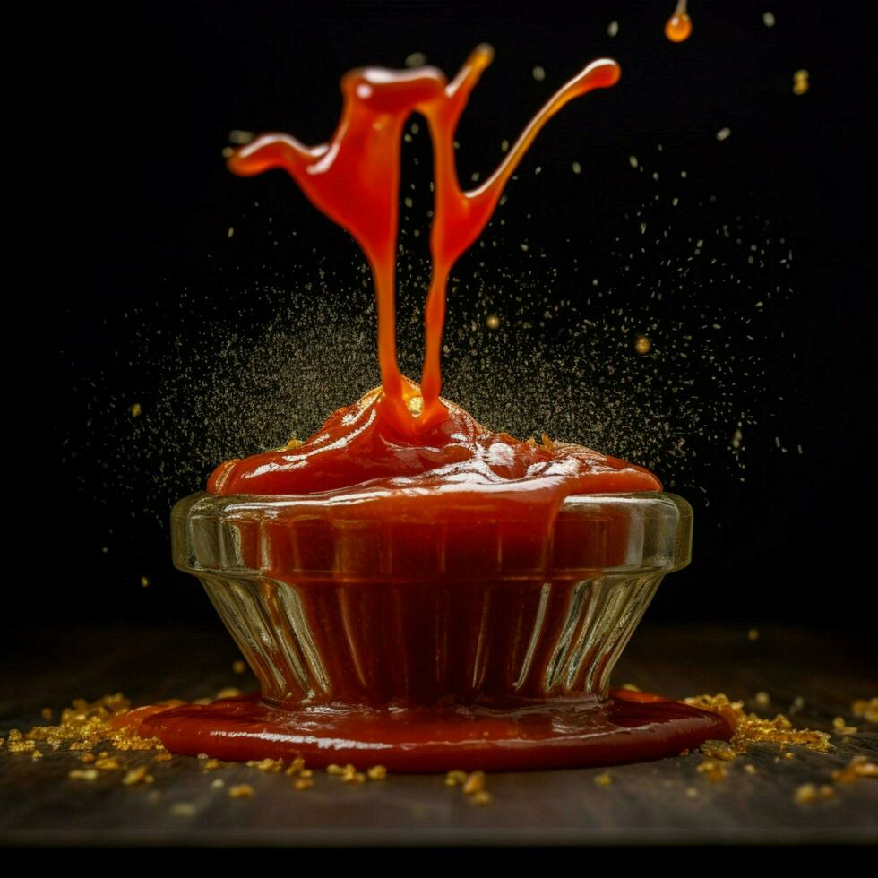 product shots of a fast shutter speed food photograph photo
