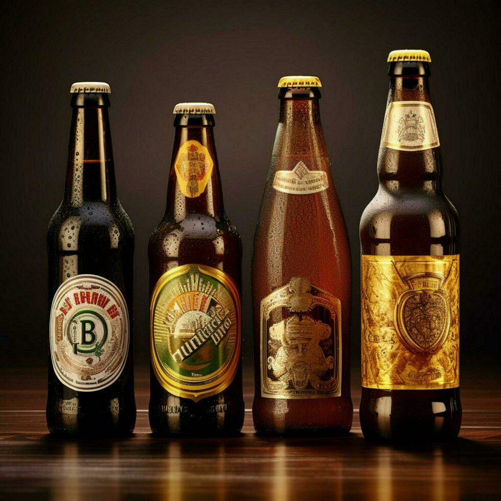 product shots of beer high quality 4k ultra hd photo