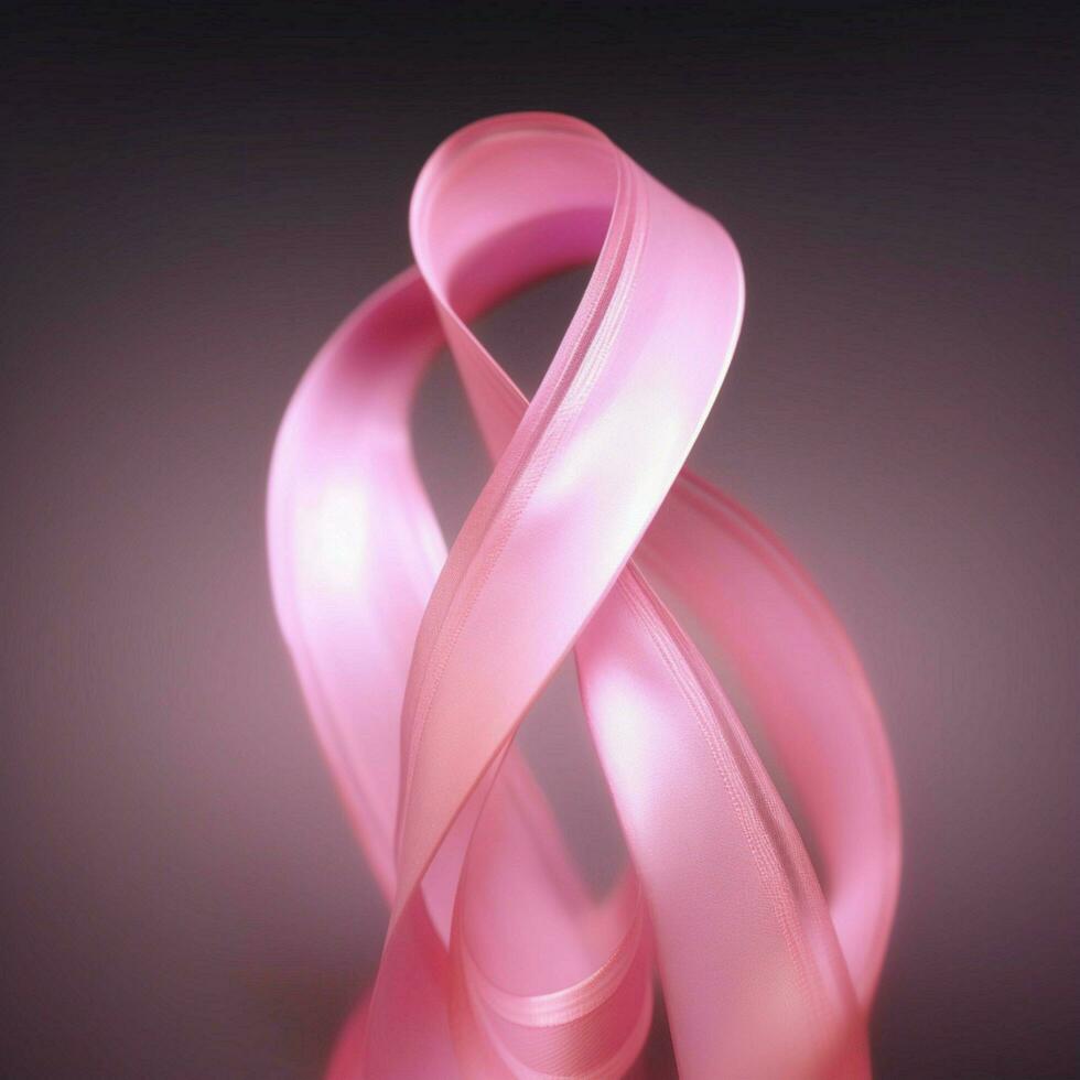 product shots of breast cancer ribbon high quali photo