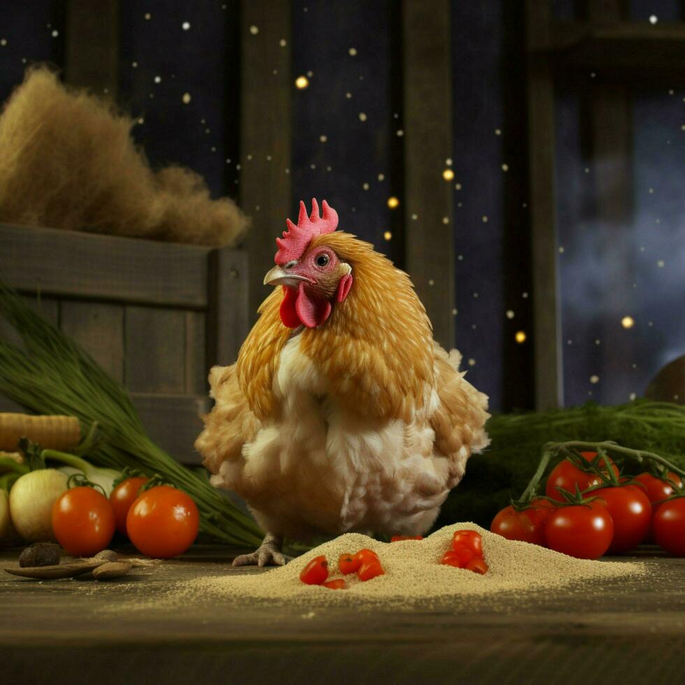 product shots of chicken high quality 4k ultra h photo