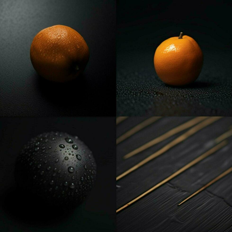 product shots of close - up dark minimalist background photo