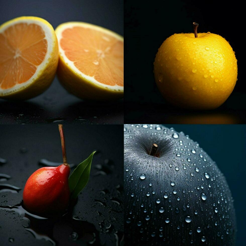 product shots of close - up dark minimalist background photo