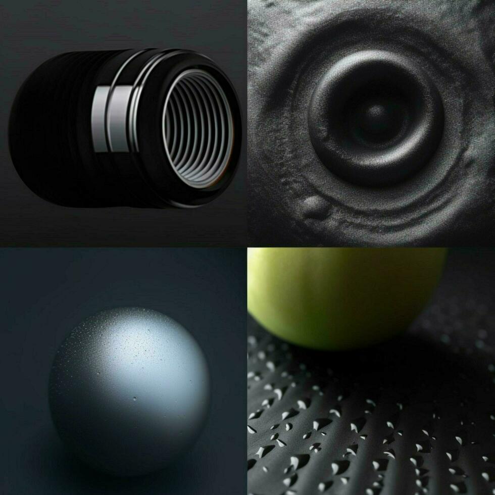 product shots of close - up dark minimalist background photo