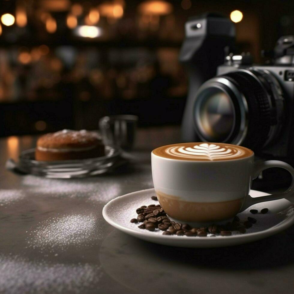 product shots of coffee high quality 4k ultra hd photo