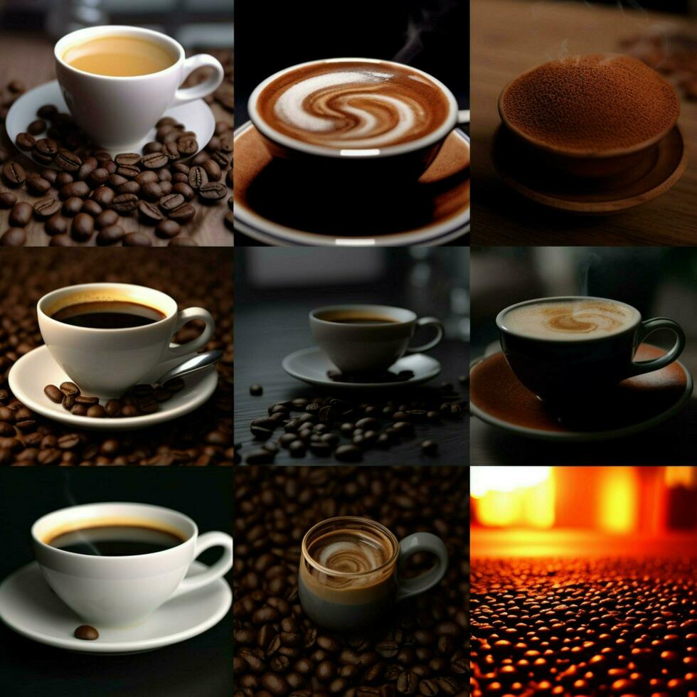 product shots of coffee high quality 4k ultra hd photo