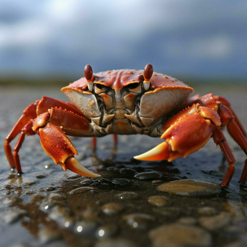 product shots of crab high quality 4k ultra hd h photo