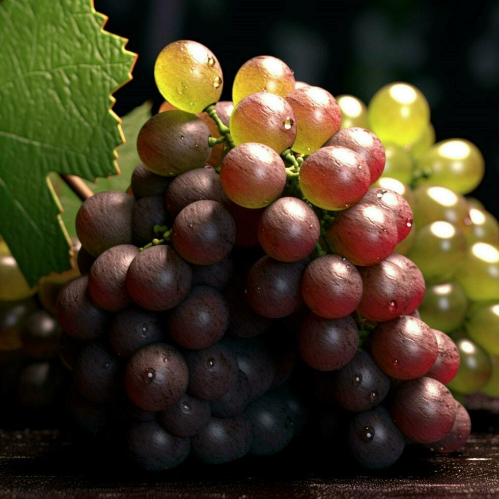 product shots of grapes high quality 4k ultra hd photo
