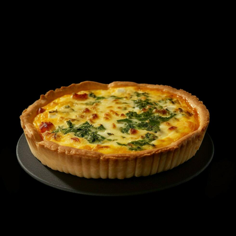 product shots of photo of Quiche with no backgrou