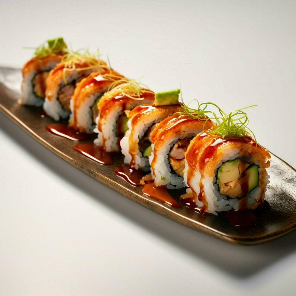 product shots of photo of haiku roll with no back