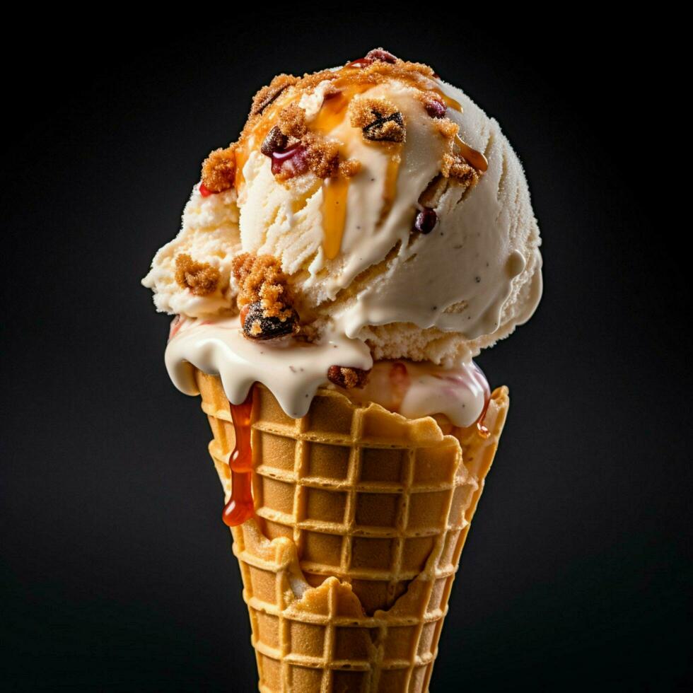 product shots of photo of ice cream with no backg