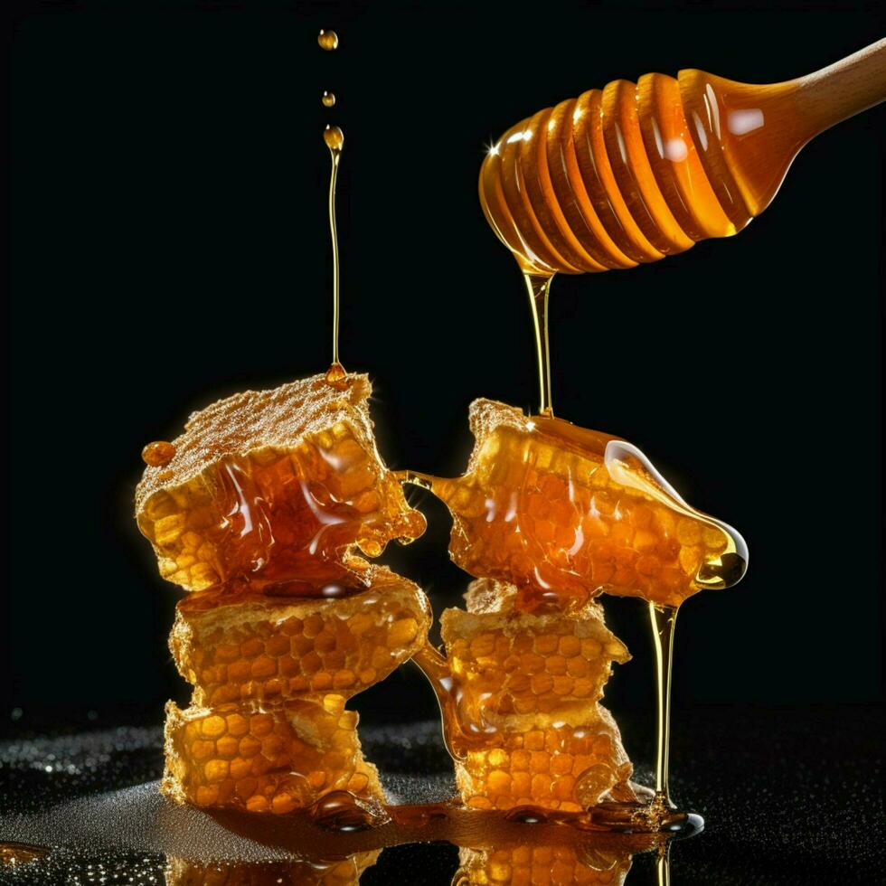 product shots of photo of honey with no backgroun