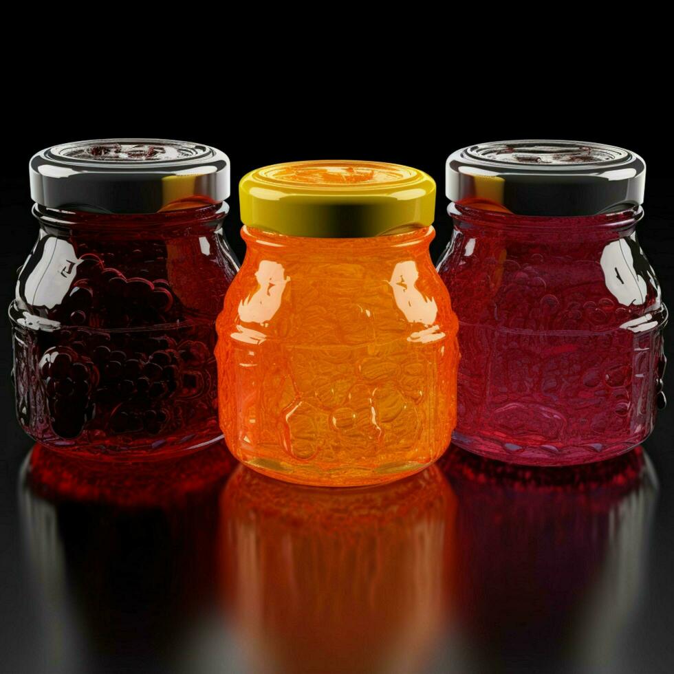 product shots of photo of jelly jam with no back