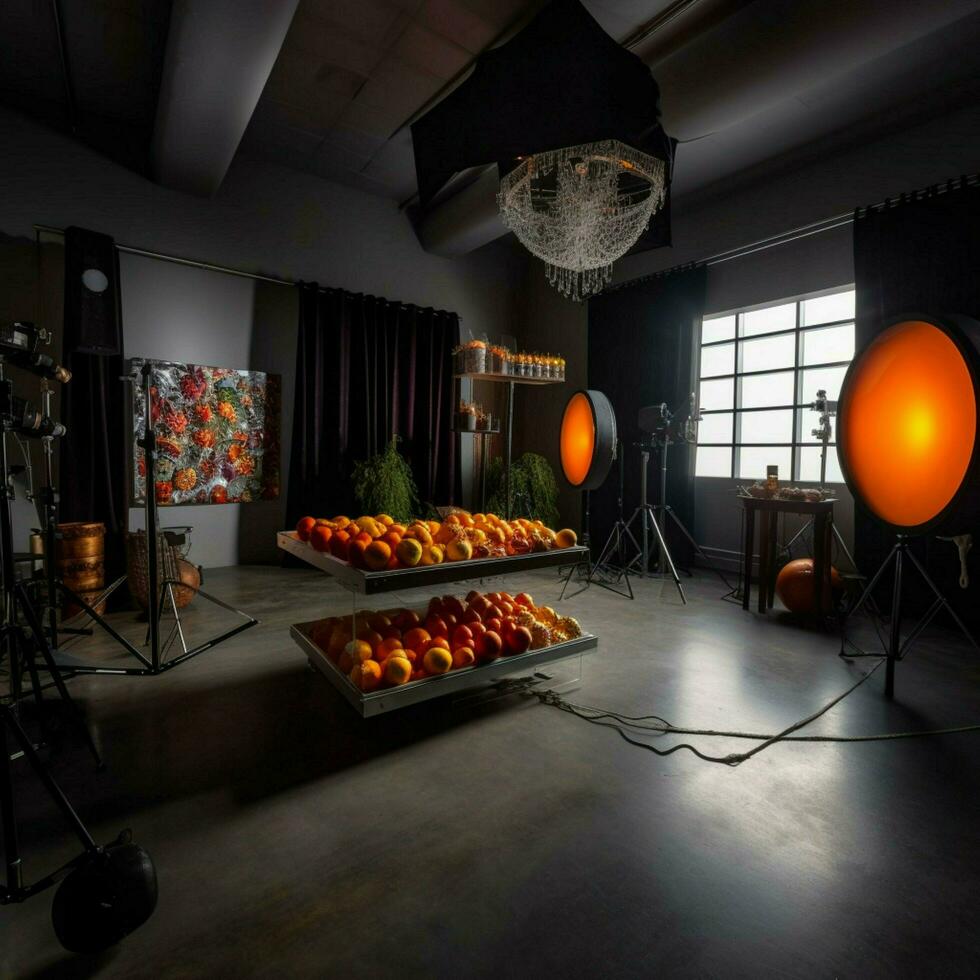 product shots of photography studio high quality photo