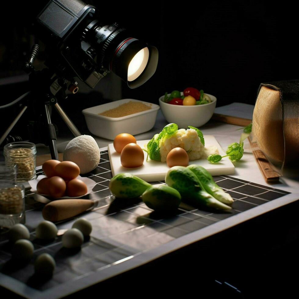 product shots of photorealistic professional food photo