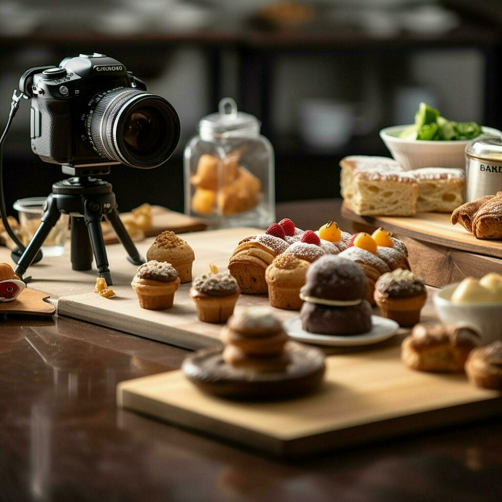 product shots of photorealistic professional food photo