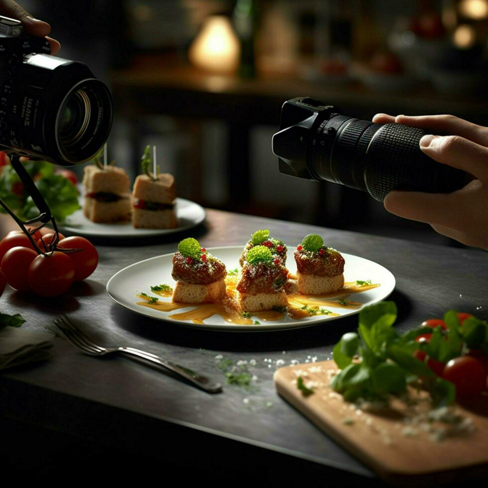 producto disparos de fotorrealista profesional comida foto