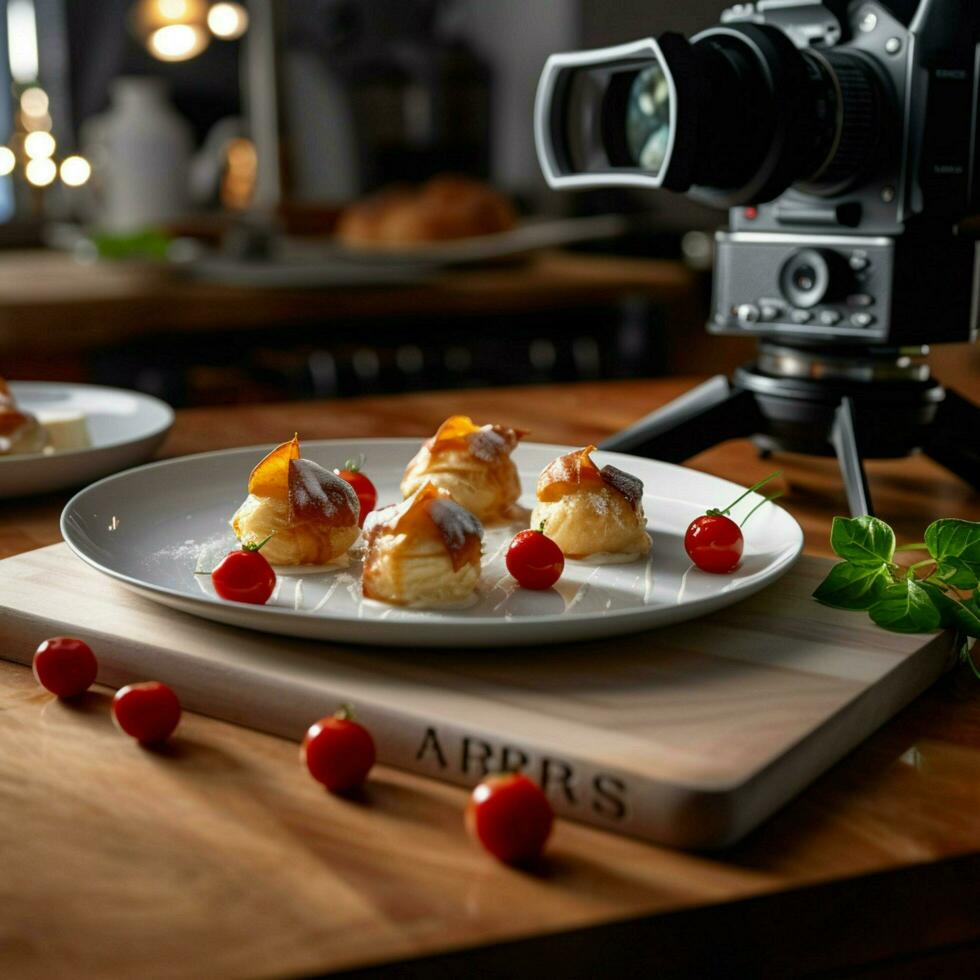 product shots of photorealistic professional food photo