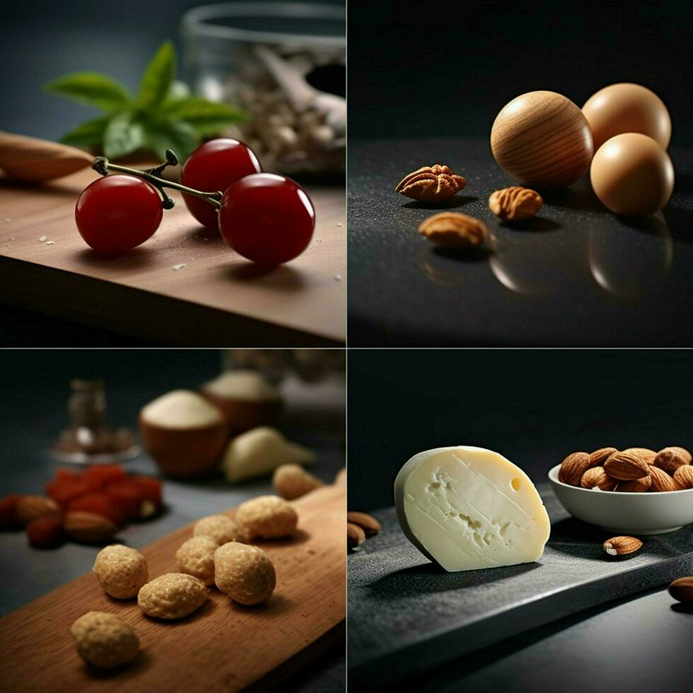 product shots of photorealistic professional food photo