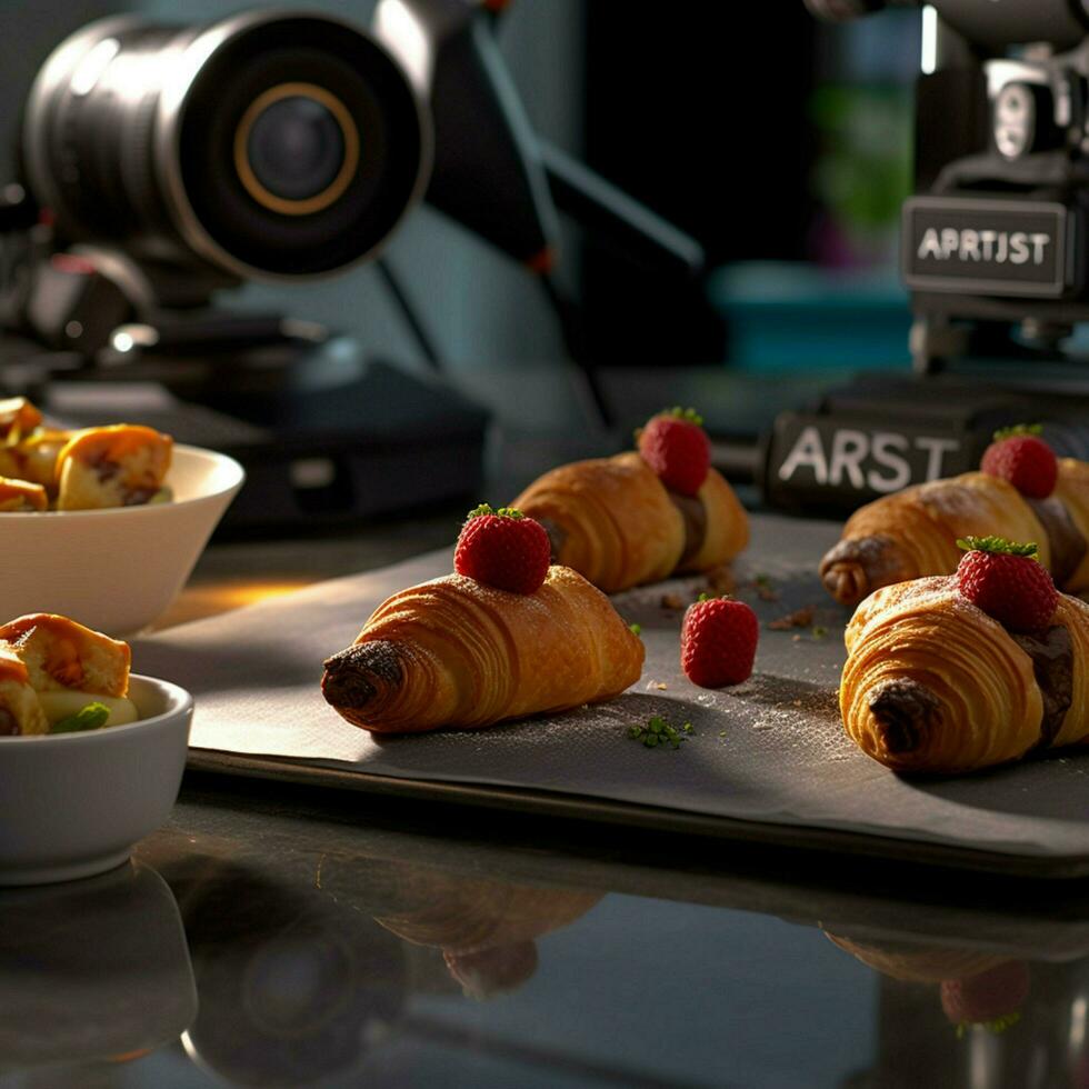 product shots of photorealistic professional food photo