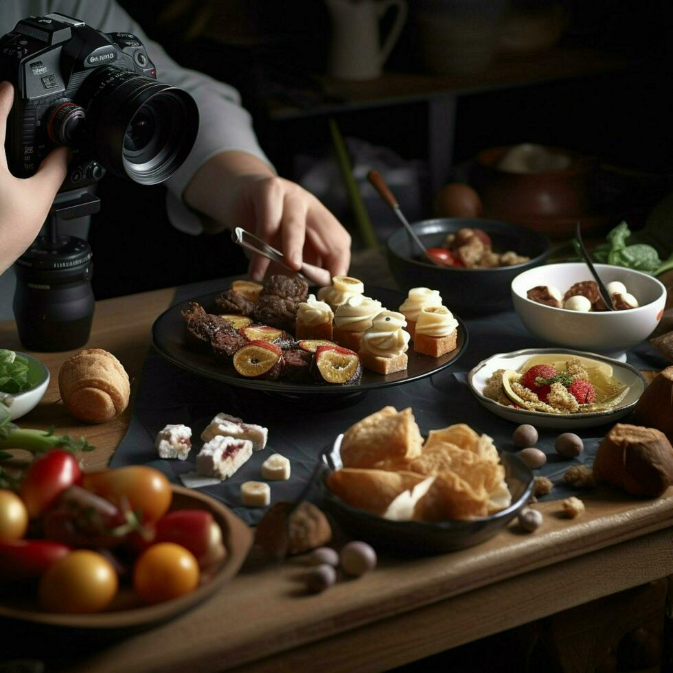 product shots of photorealistic professional food photo