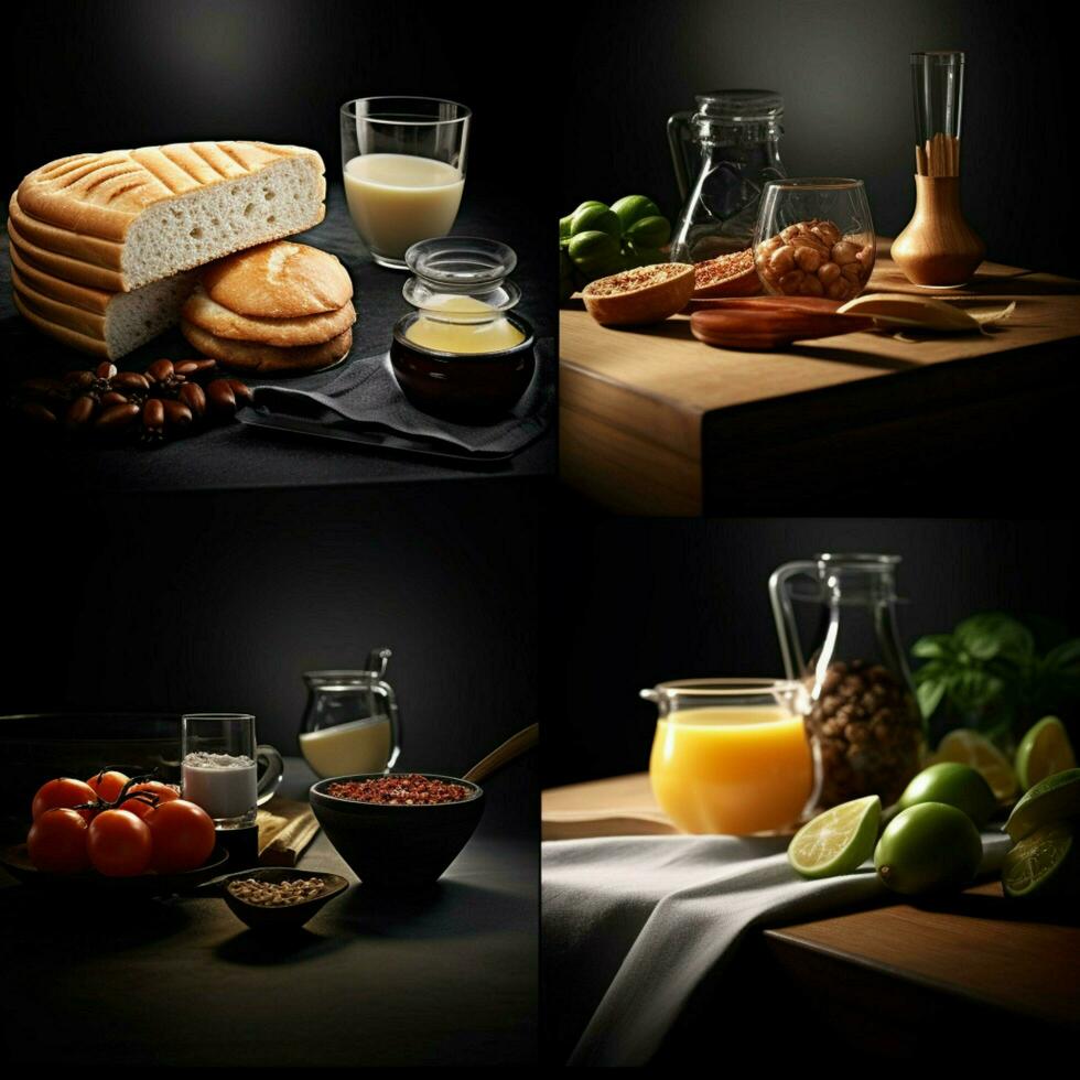 product shots of photorealistic professional food photo