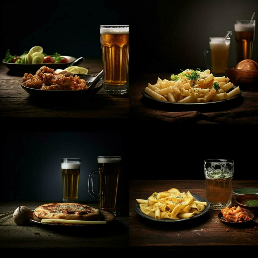 product shots of photorealistic professional food photo