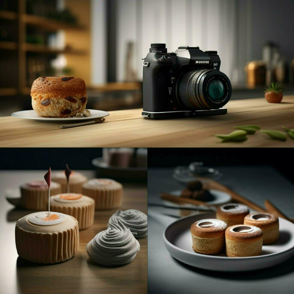 product shots of photorealistic professional food photo