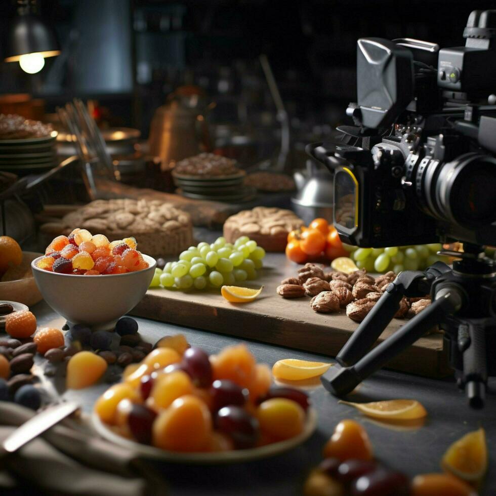 product shots of photorealistic professional food photo