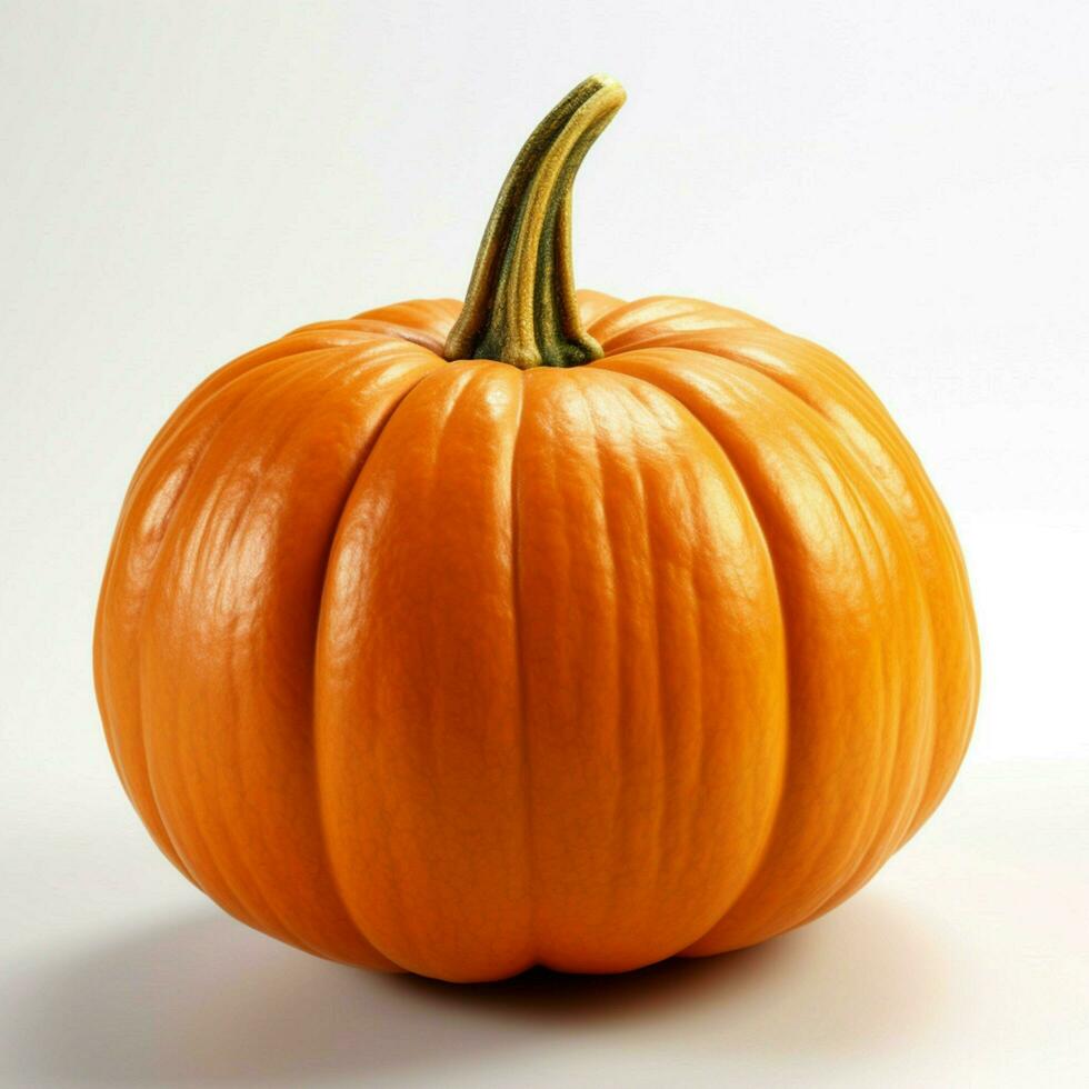 pumpking with white background high quality ultra photo