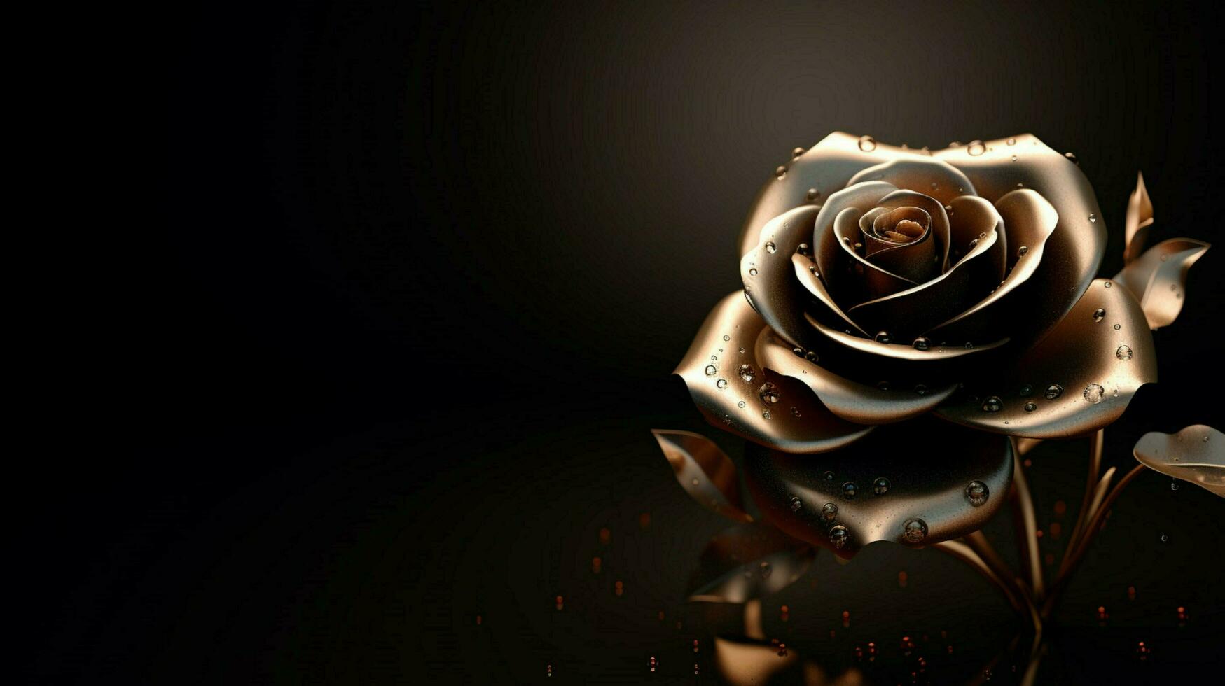 sencillo vectorial Rosa fondo de pantalla negro antecedentes foto