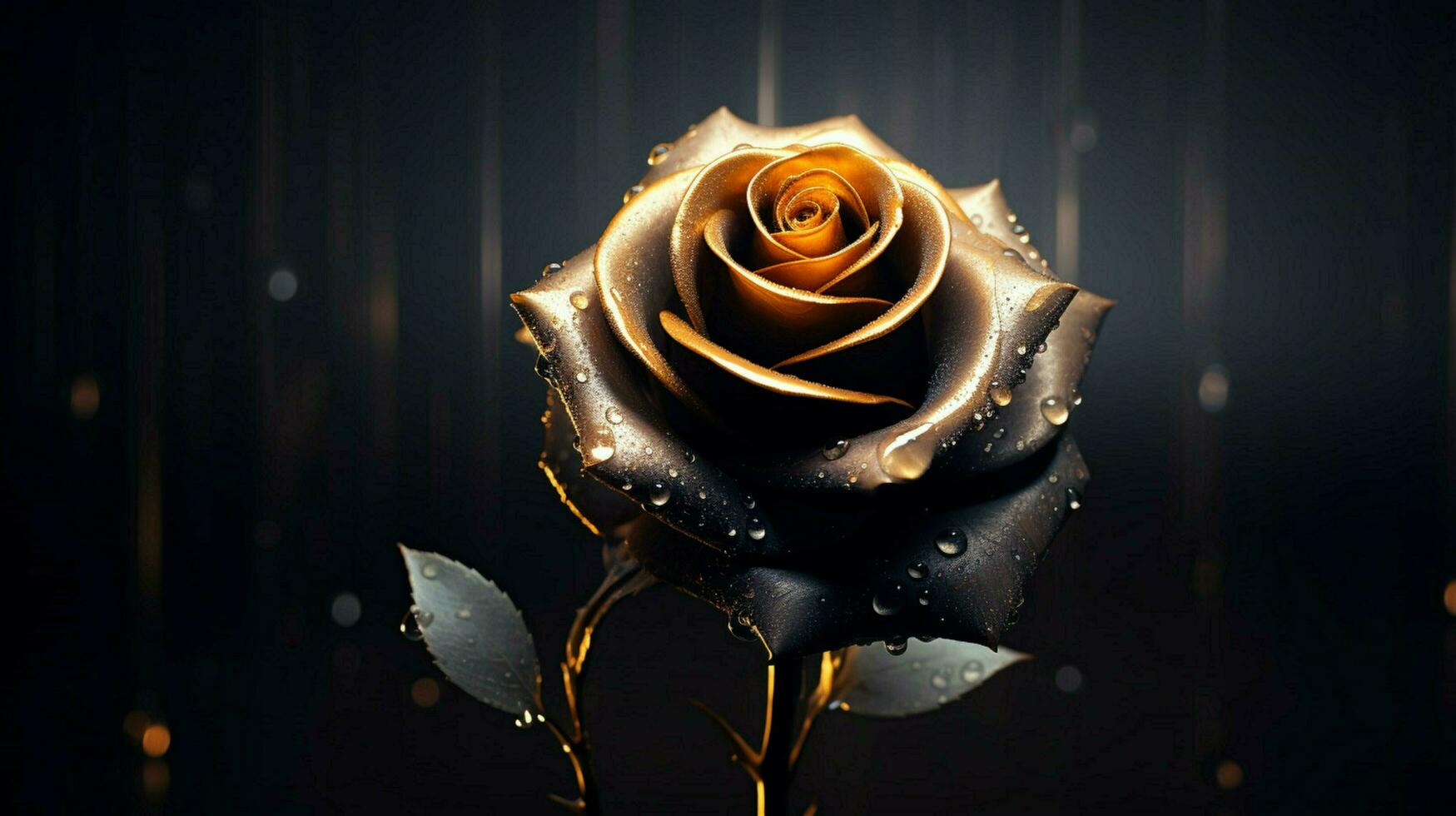 simple vectorial rose wallpaper black background photo