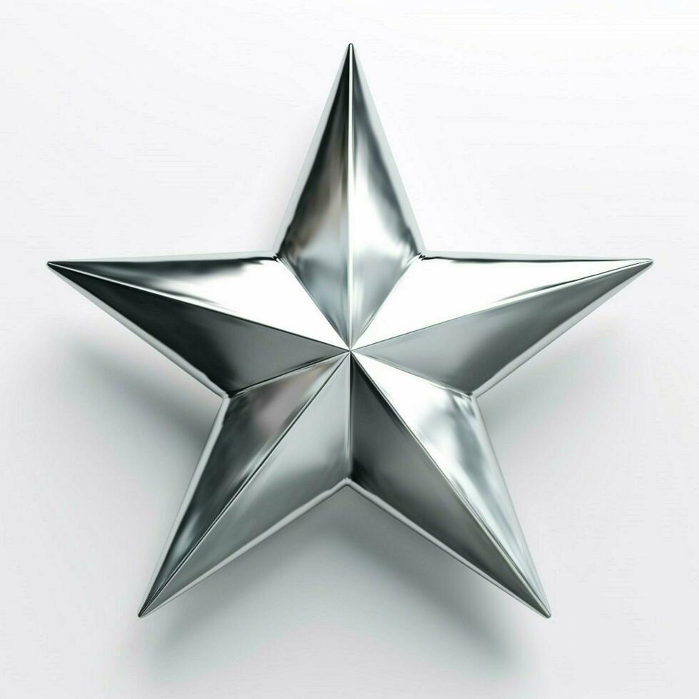 star with white background high quality ultra hd photo