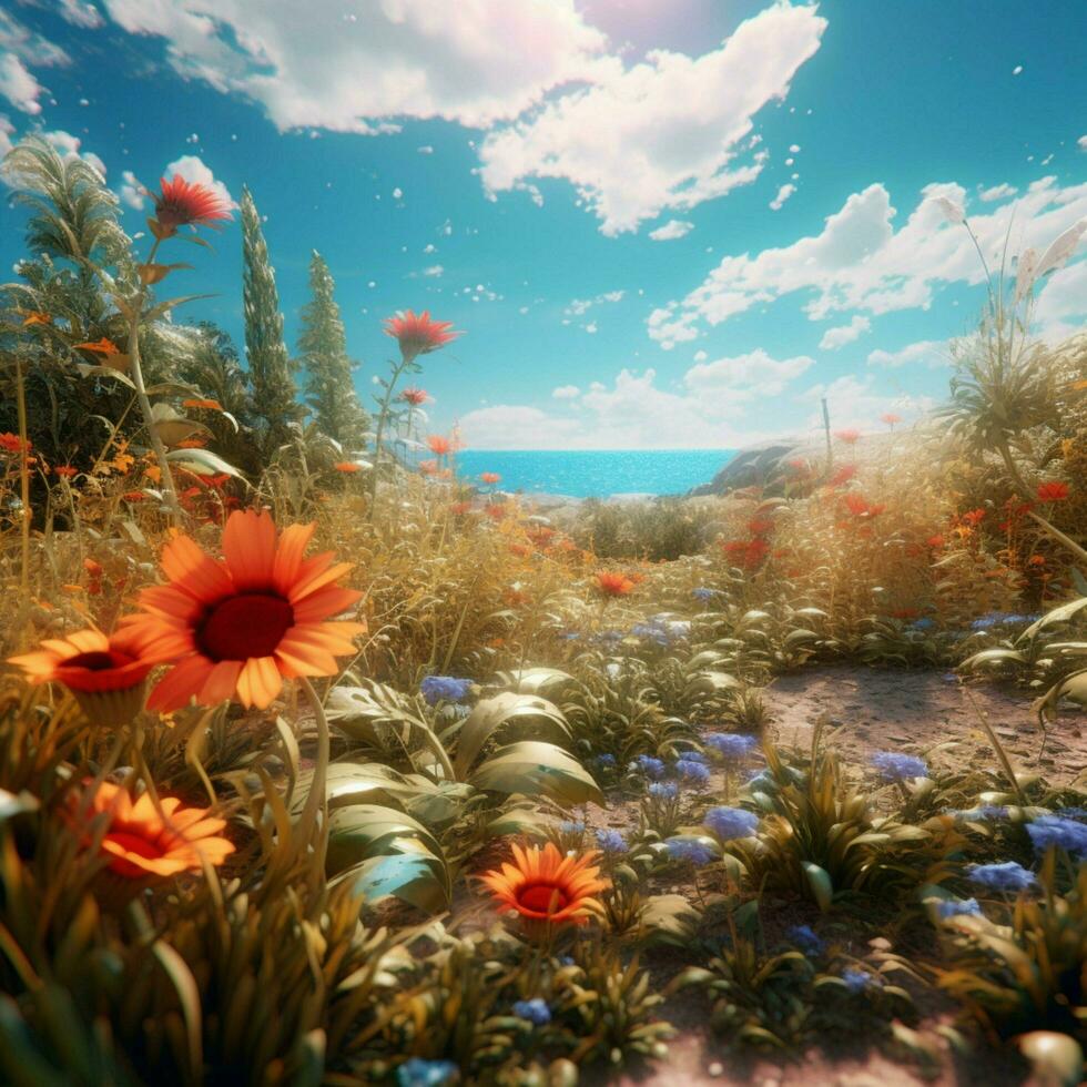 summer high quality 4k ultra hd hdr photo