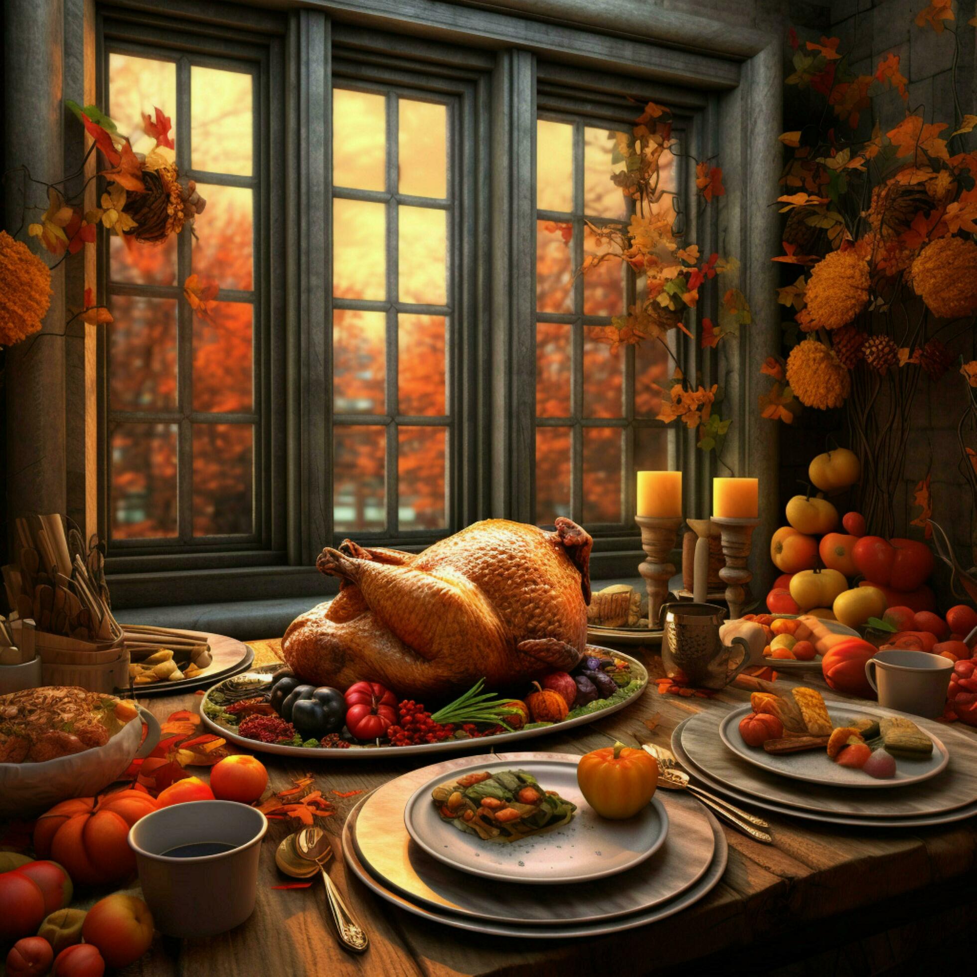 thanksgiving high quality 4k ultra hd hdr 30679977 Stock Photo at Vecteezy