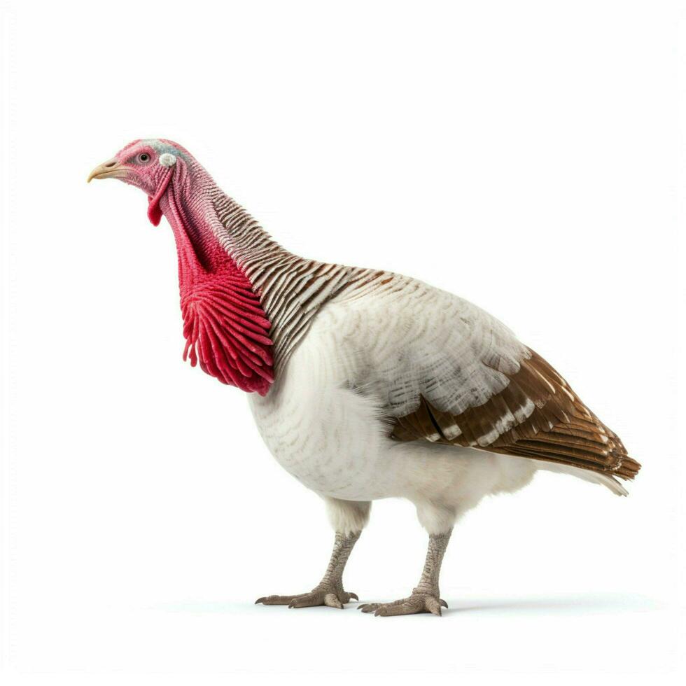 turkey with white background high quality ultra hd photo