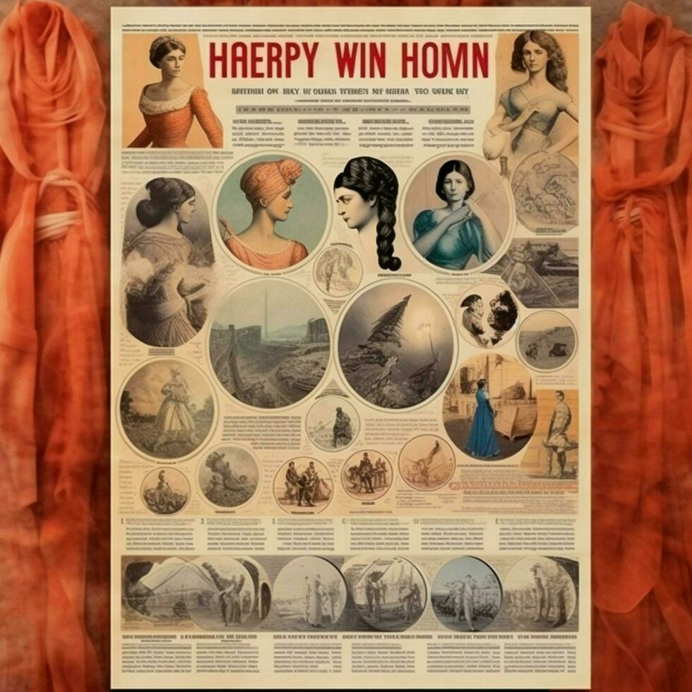 De las mujeres historia póster alto calidad 4k ultra hd h foto