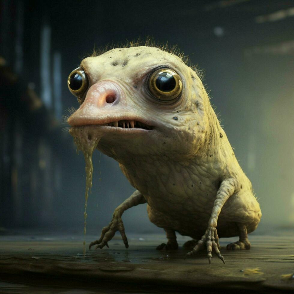 A creature with a small twitching nose and a playful scamp photo