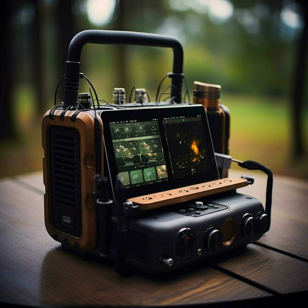 A portable medium for sharing tunes before digital streami photo