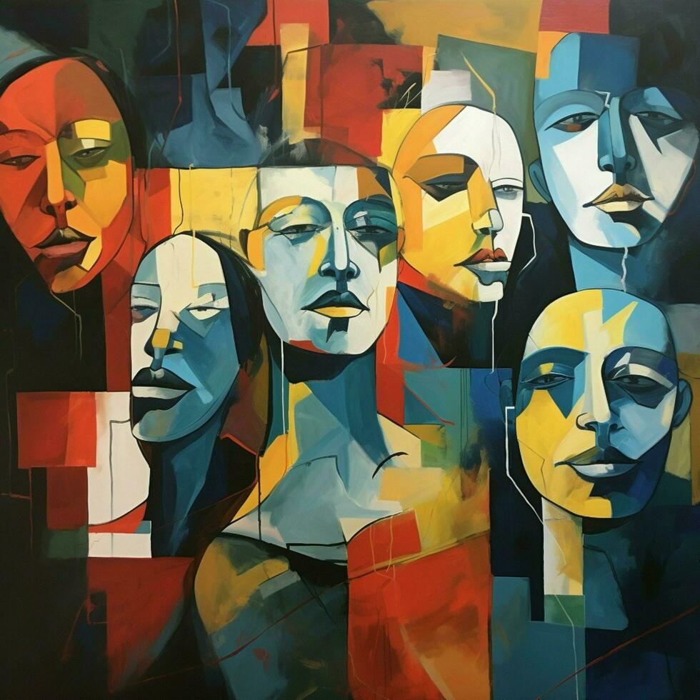 Abstract expressions of the collective human experience 30682649 Stock Photo at Vecteezy
