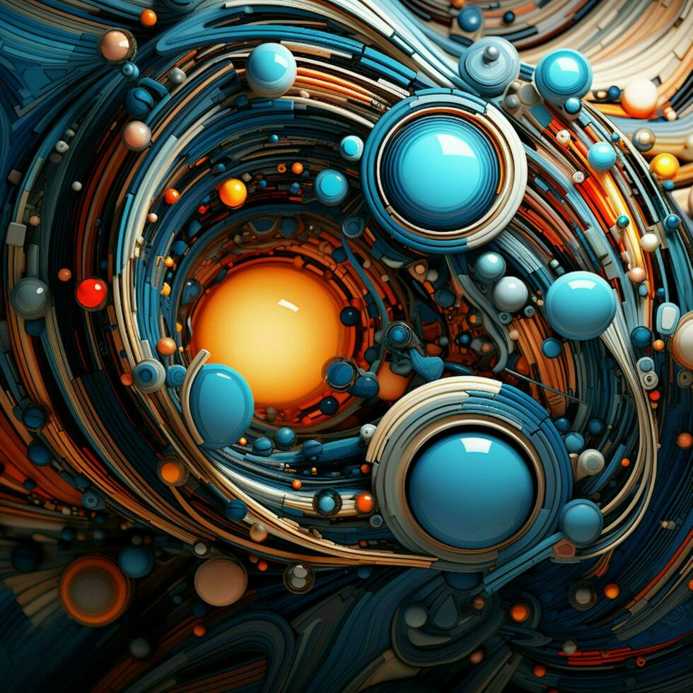 Abstracted dimensions wallpaper 30682694 Stock Photo at Vecteezy