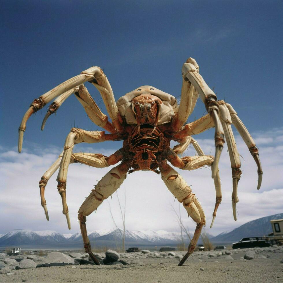 Acrobatic creatures performing gravity-defying stunts photo