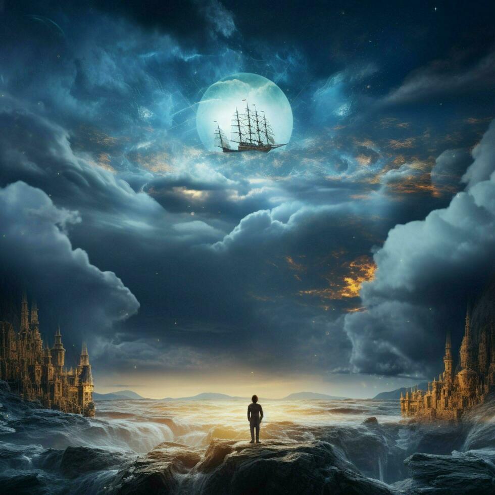 Boundless illusions high quality ultra hd 8k hdr photo