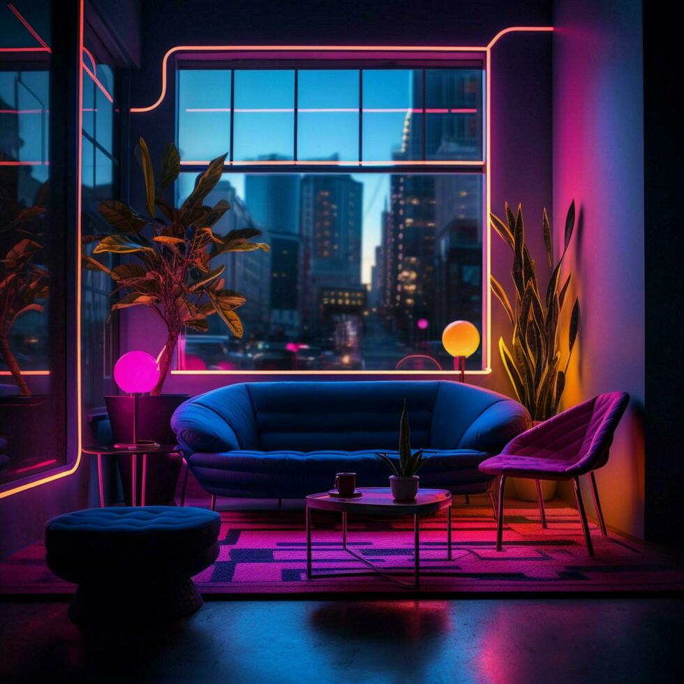 Captivating neon compositions that speak to the soul photo