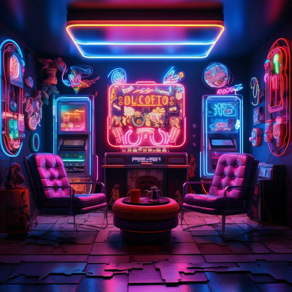 Captivating neon compositions that speak to the soul photo