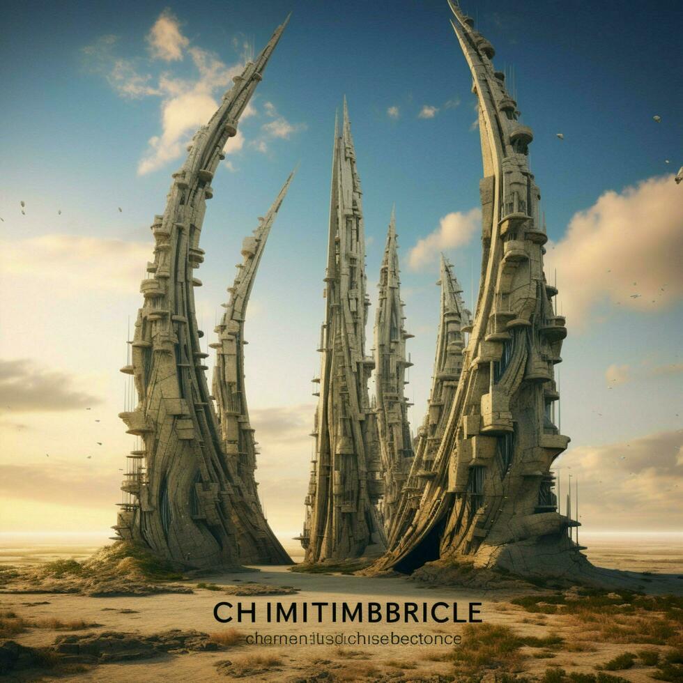 Chimeric structures high quality ultra hd 8k hdr photo