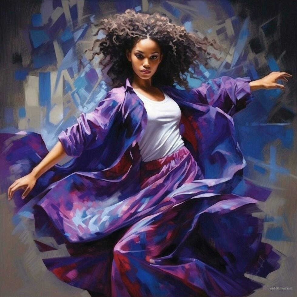 Convey the power and freedom of self-expression through da photo