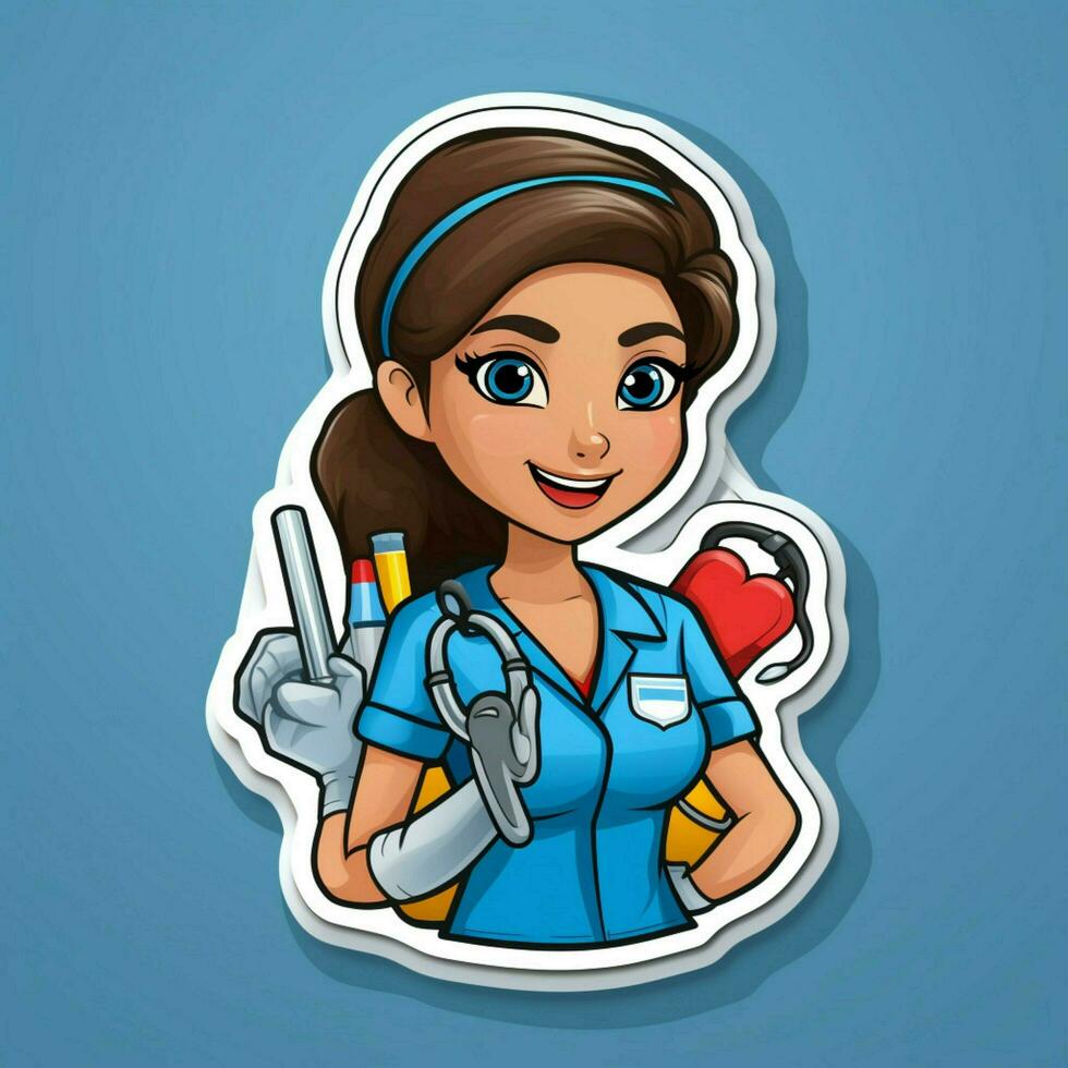 Create a sticker representing a particular profession or o photo