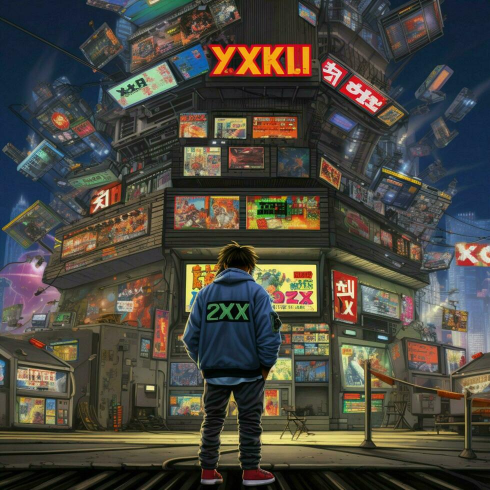 Depict the influence of Y2K on the video game industry and photo