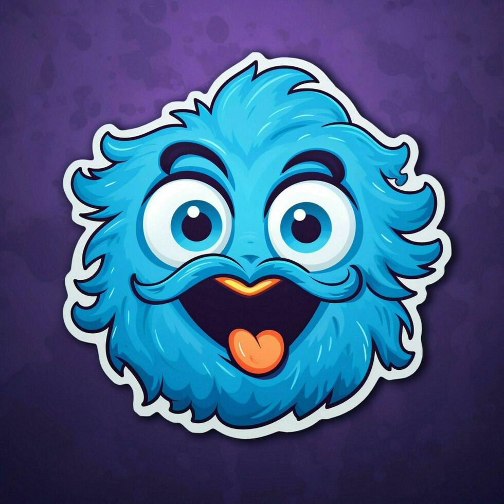 Design a sticker representing a popular hashtag or viral t photo